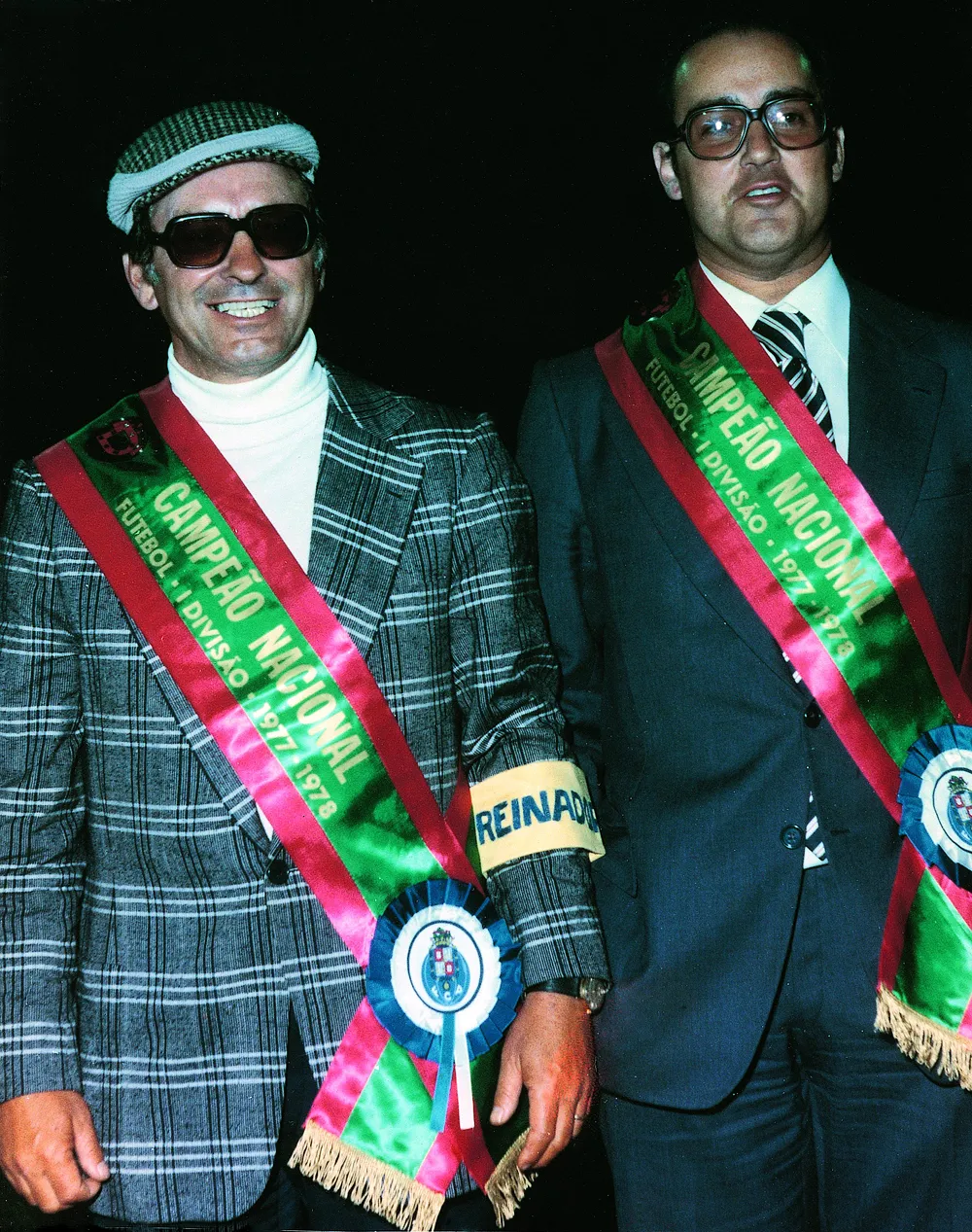 Com José Maria Pedroto, amigo e primeiro treinador na era Pinto da Costa