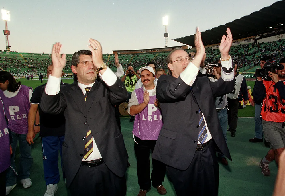 A festejar o inédito Penta, com Fernando Santos