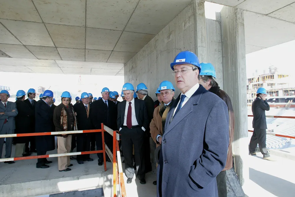 Visita às obras do Estádio do Dragão, que inaugurou em 2003